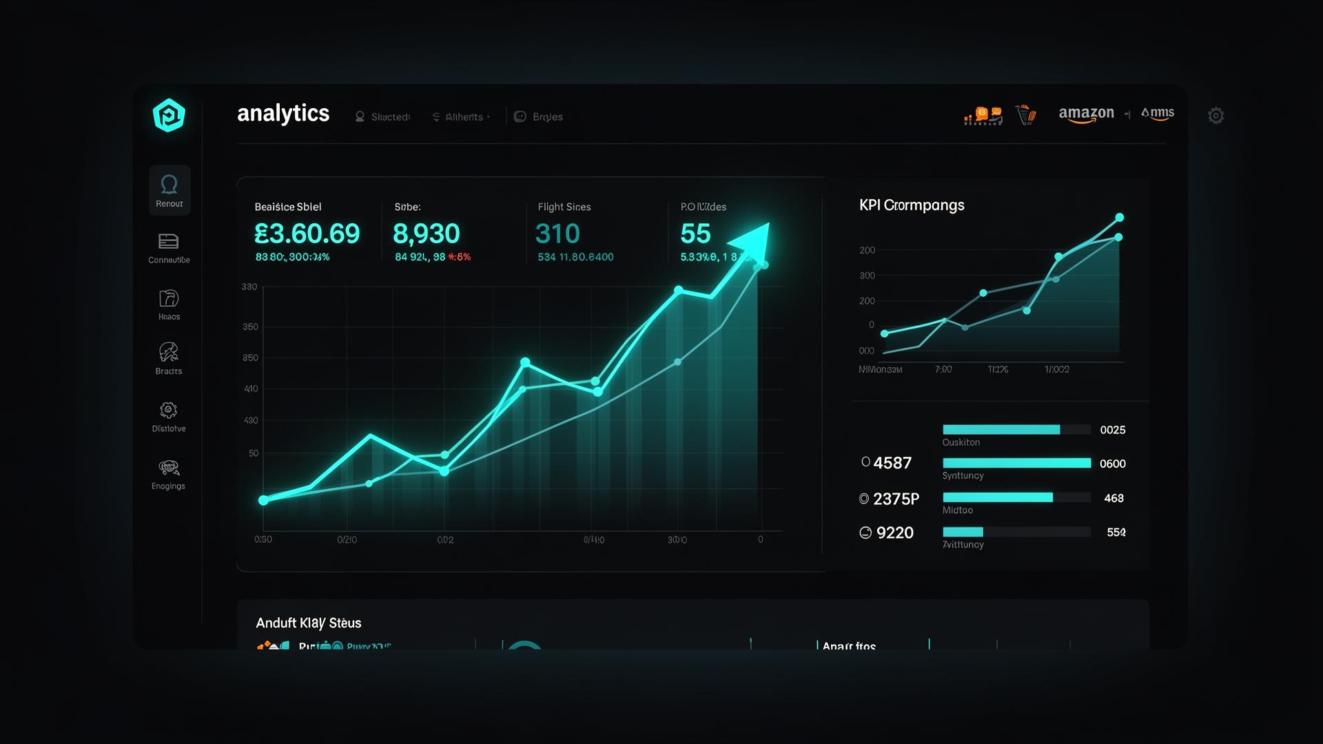 Live analytics dashboard